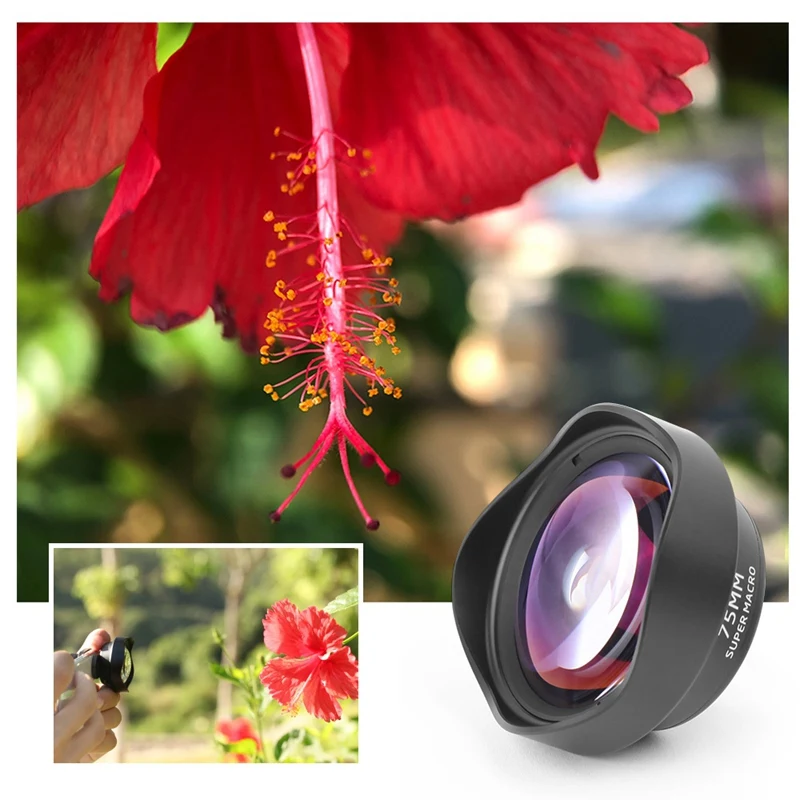 Pholes 75mm Mobile Macro Lens Phone Camera Macro Lenses For Iphone Xs Max Xr X 8 7 S9 S8 S7 Piexl Clip On 4k Hd Lens
Pholes 75mm Mobile Macro Lens Phone Camera Macro Lenses For Iphone Xs Max Xr X 8 7 S9 S8 S7 Piexl Clip On 4k Hd Lens