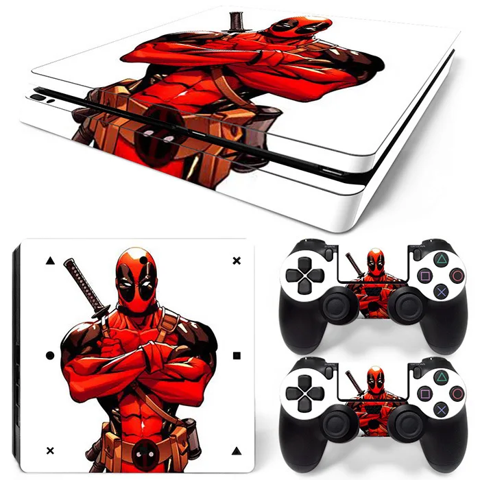Marvel Deadpool Sticker for Sony PS4 Slim Controller Camouflage Vinyl Skin Sticker Cover Skin for Playstation 4 Gamepad Decal
Marvel Deadpool Sticker for Sony PS4 Slim Controller Camouflage Vinyl Skin Sticker Cover Skin for Playstation 4 Gamepad Decal