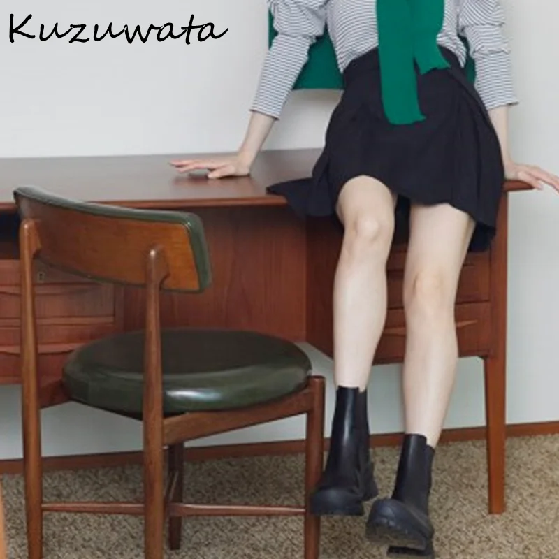 FAKUNTN Kuzuwata 2021 Осенняя Новая женская юбка японский темпераментный приталенный пояс с завышенной талией с металлическими пуговицами тонкий од...
FAKUNTN Kuzuwata 2021 Осенняя Новая женская юбка японский темпераментный приталенный пояс с завышенной талией с металлическими пуговицами тонкий од...