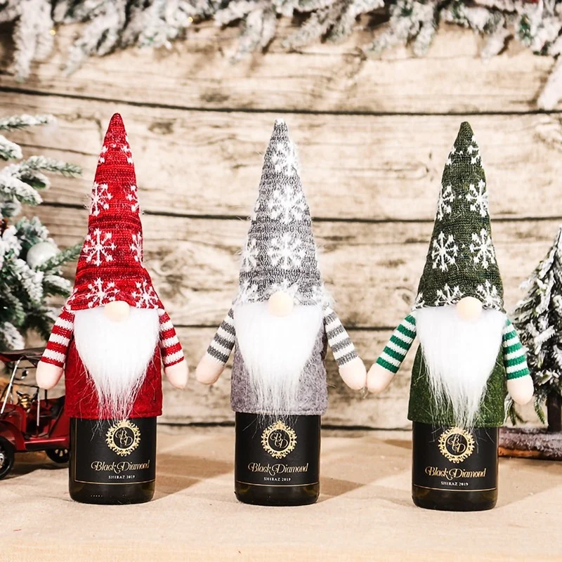 Christmas bottle of wine Merry Christmas cloak Christmas decorations for home ornament Christmas gifts in New Year 2022
Christmas bottle of wine Merry Christmas cloak Christmas decorations for home ornament Christmas gifts in New Year 2022