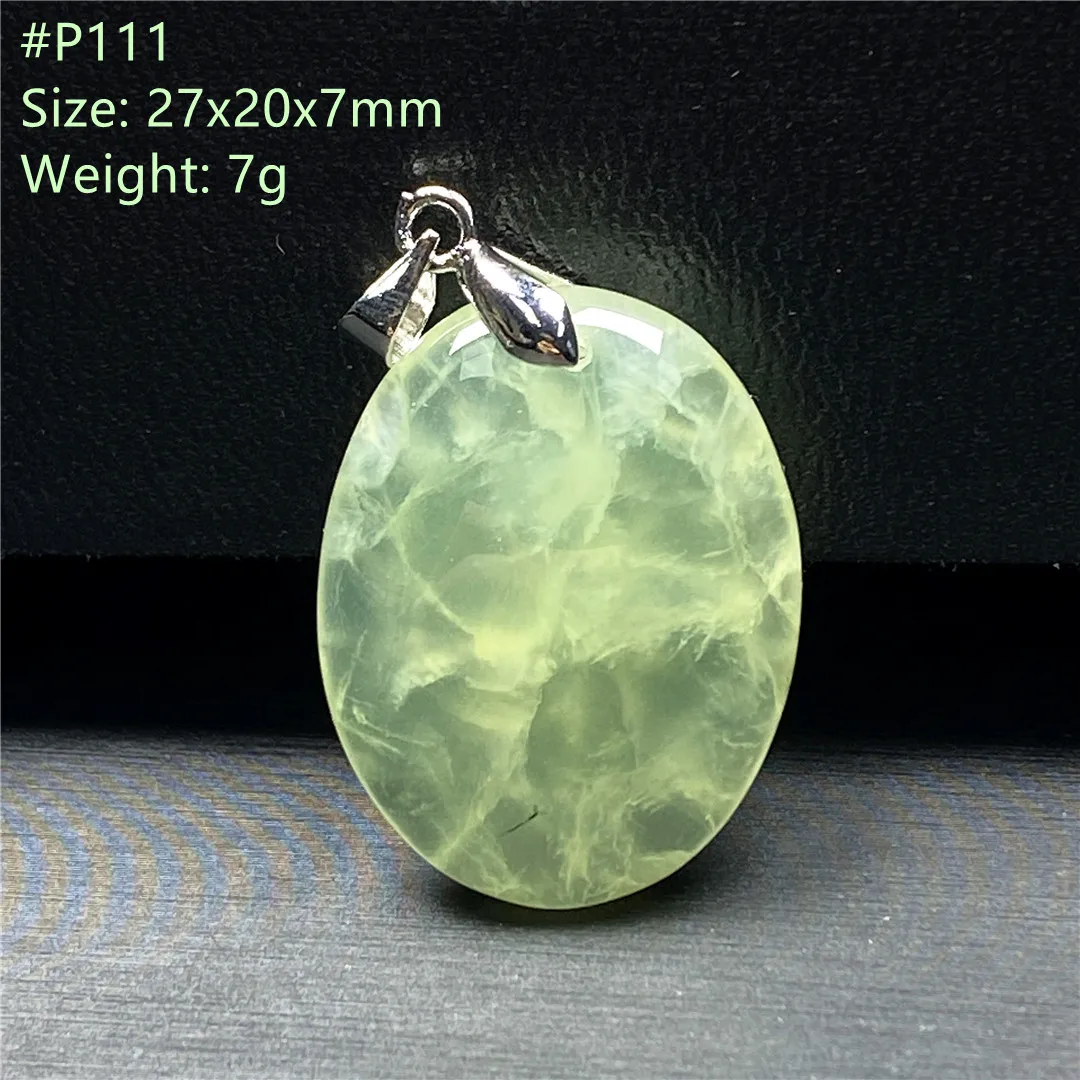 Top Natural Green Prehnite Crystal Pendant Jewelry For Women Lady Men Healing Luck Stone 27x20x7mm Beads Gemstone Silver AAAAA
Top Natural Green Prehnite Crystal Pendant Jewelry For Women Lady Men Healing Luck Stone 27x20x7mm Beads Gemstone Silver AAAAA