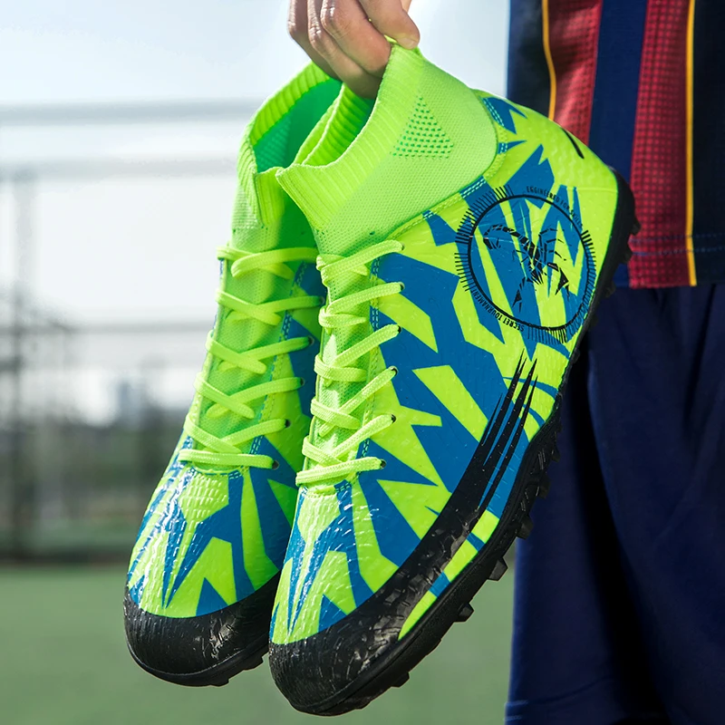 Original Football Boots Men High Top Plus Size Non-Slip Female Football Trainers Fashion Professional Sock Boots Football Kids
Original Football Boots Men High Top Plus Size Non-Slip Female Football Trainers Fashion Professional Sock Boots Football Kids