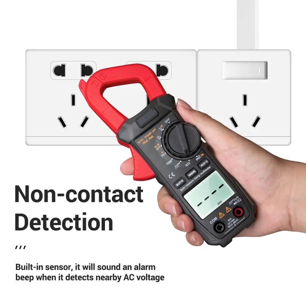 Digital Multimeter Clamp Meter ST209 Auto Range 6000 Counts True RMS Digital Meters Voltmeter 400V Current Clamp Tester ST209
Digital Multimeter Clamp Meter ST209 Auto Range 6000 Counts True RMS Digital Meters Voltmeter 400V Current Clamp Tester ST209