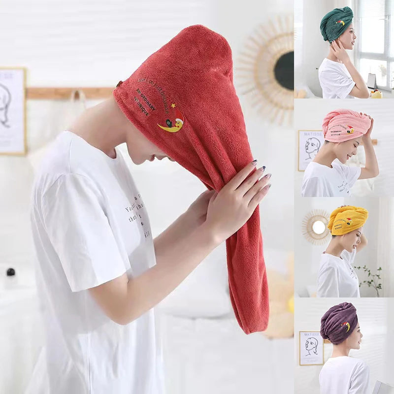 Coral Fleece Dry Hair Cap Women Girl's Magic Microfiber Shower Cap Towel Bath Hats for Women Dry Hair Cap Quick Drying Soft
Coral Fleece Dry Hair Cap Women Girl's Magic Microfiber Shower Cap Towel Bath Hats for Women Dry Hair Cap Quick Drying Soft