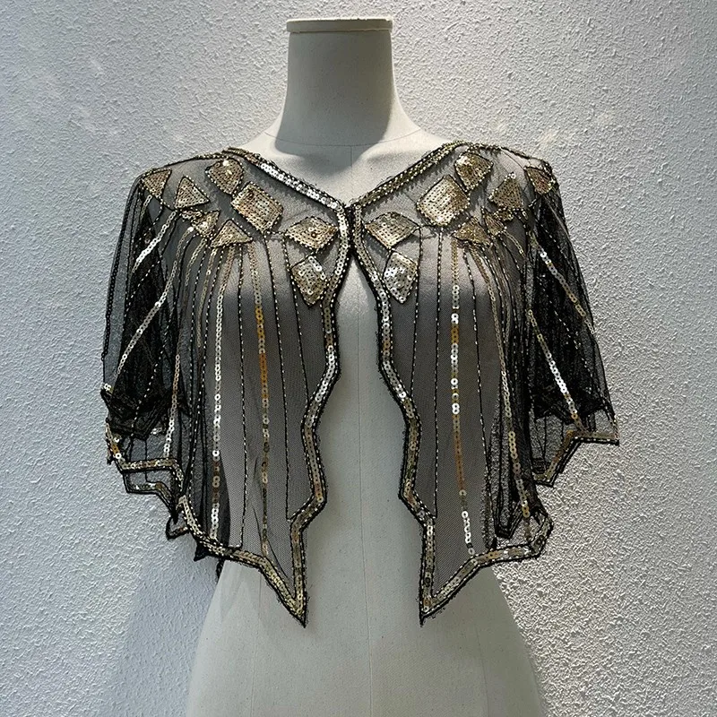 Summer Elegant Meshl Sequins Jacket Coat Womens Streetwear Ruffles Asymmetry Fashion Coats Female Vintage Vestidos Jackets
Summer Elegant Meshl Sequins Jacket Coat Womens Streetwear Ruffles Asymmetry Fashion Coats Female Vintage Vestidos Jackets