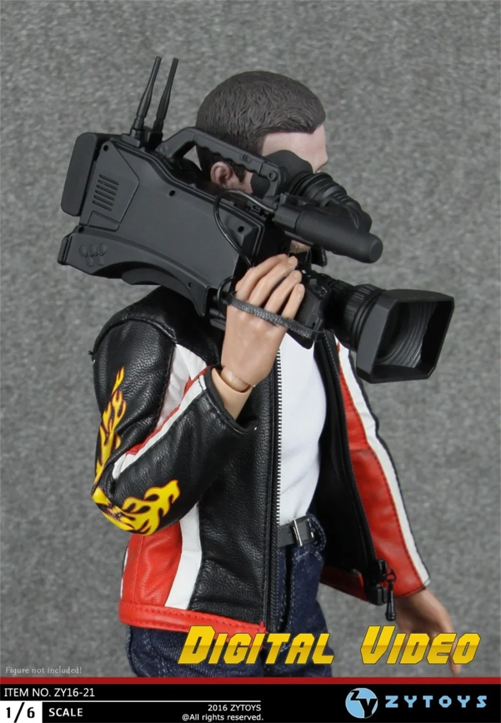 For Sale ZYTOYS 1/6th ZY16-21 Digital Video Camera DV Reporter Model Suit For Mostly Doll Scene Component
For Sale ZYTOYS 1/6th ZY16-21 Digital Video Camera DV Reporter Model Suit For Mostly Doll Scene Component