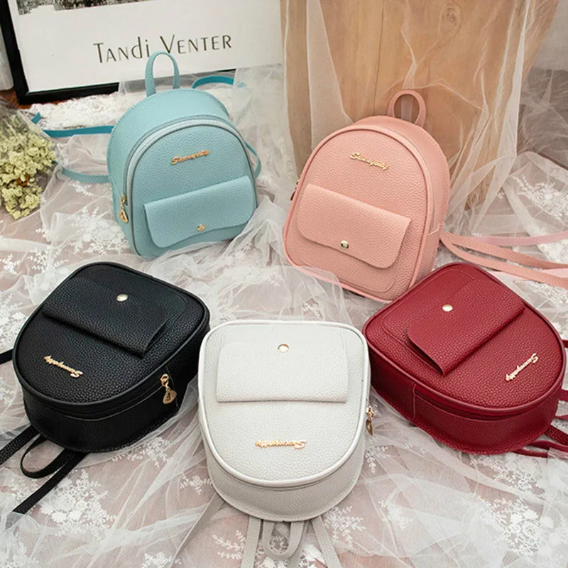 PU Leather Shoulder Mini Small Backpack Women Teenage Girls Kids Multi-Function Female Ladies Phone Pouch Pack 
PU Leather Shoulder Mini Small Backpack Women Teenage Girls Kids Multi-Function Female Ladies Phone Pouch Pack