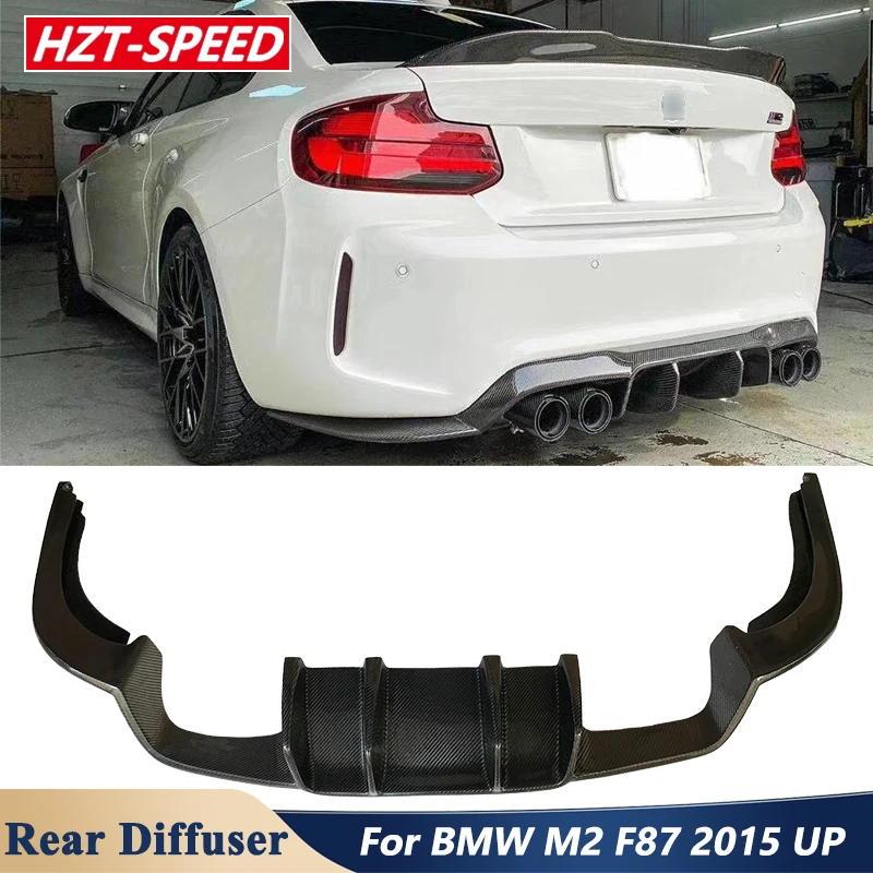 V Style Carbon Fiber Material Rear Diffuser Bumper Lip For BMW M2 M2C F87 Car Tuning 2015 Up
V Style Carbon Fiber Material Rear Diffuser Bumper Lip For BMW M2 M2C F87 Car Tuning 2015 Up