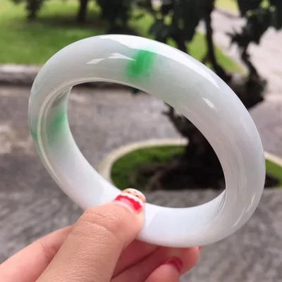 zheru jewelry natural Burmese jadeite 54-64mm light purple green bracelet elegant princess jewelry best gift
zheru jewelry natural Burmese jadeite 54-64mm light purple green bracelet elegant princess jewelry best gift