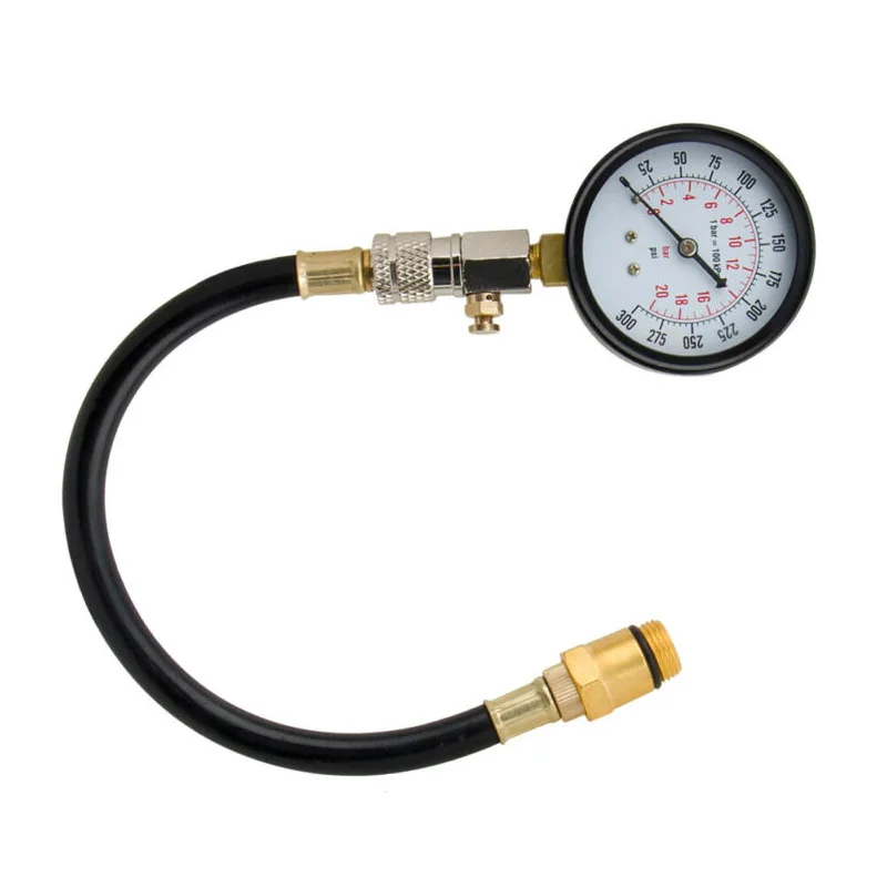 0 PSI - 300 PSI Pressure Gauge Car Double scale dial Test 300 PSI Cylinder Flex Hose
0 PSI - 300 PSI Pressure Gauge Car Double scale dial Test 300 PSI Cylinder Flex Hose