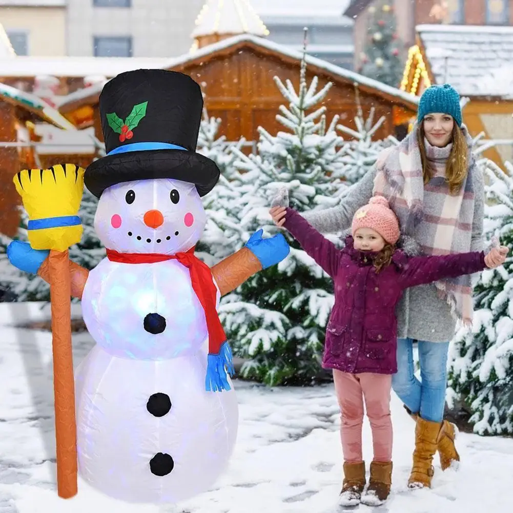 1.2M 47" Christmas Lighted Inflatable Snowman LED Light Yard Prop Ornaments For Household Toy Dolls Parties Decoration LED Z9L3 
1.2M 47" Christmas Lighted Inflatable Snowman LED Light Yard Prop Ornaments For Household Toy Dolls Parties Decoration LED Z9L3
