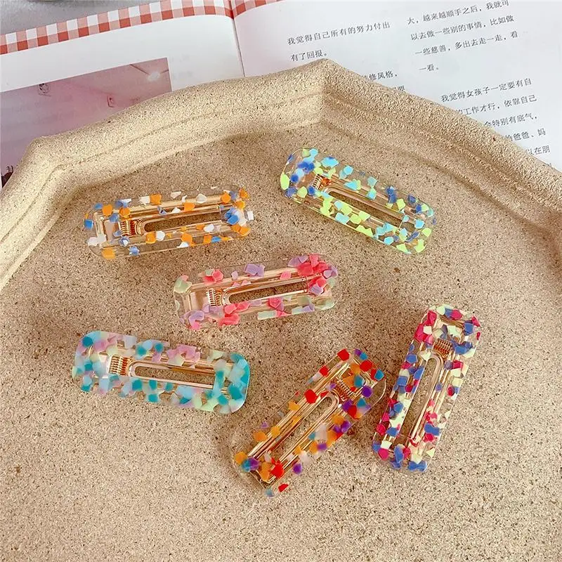 Color Acetic Acid Hairpin Duckbill Clip Bangs Clip Acrylic Color Hairpin Acetic Acid Elegant Hairpin Fashion Hair Accessories
Color Acetic Acid Hairpin Duckbill Clip Bangs Clip Acrylic Color Hairpin Acetic Acid Elegant Hairpin Fashion Hair Accessories