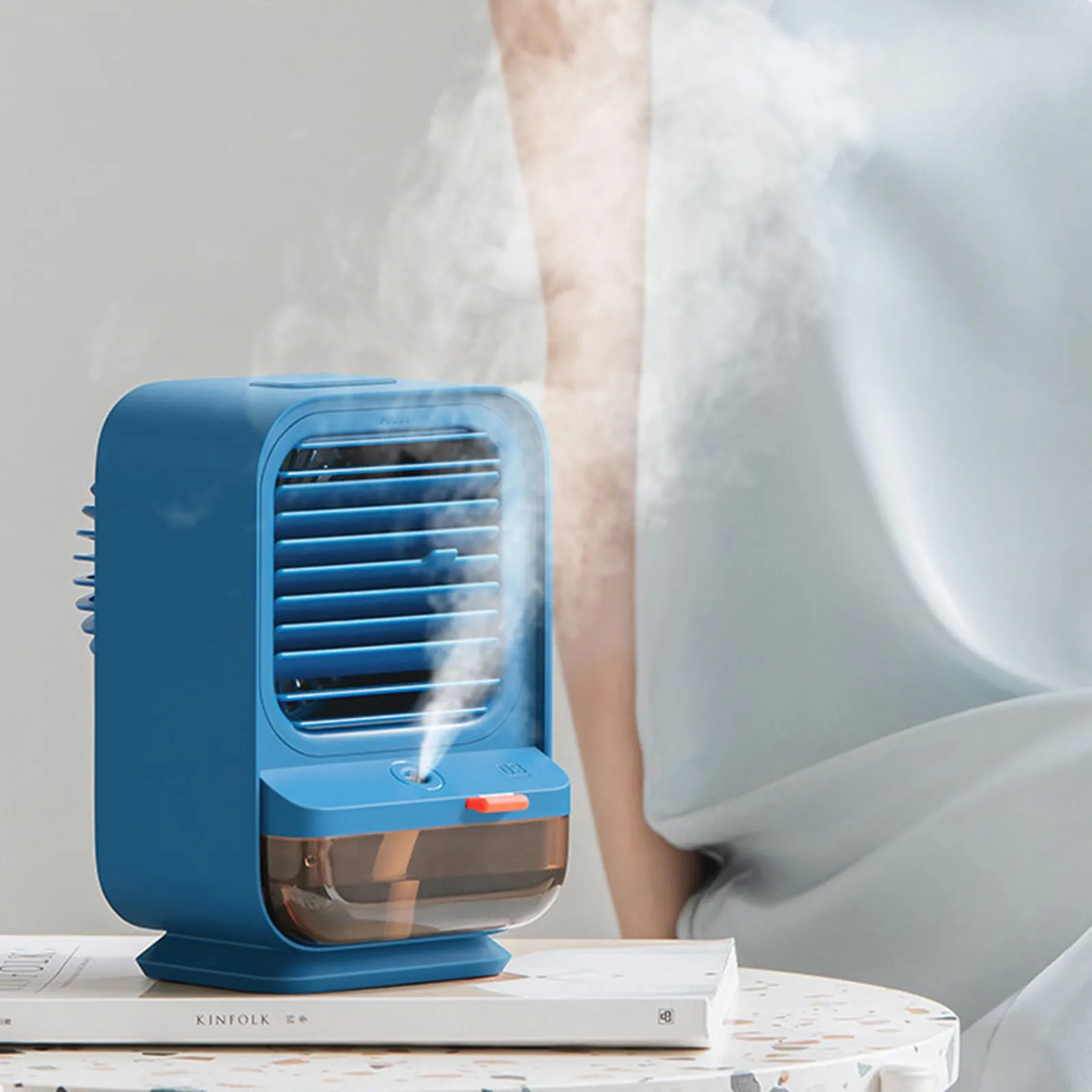 Hot Sale Portable Air Conditioner Fan Desktop Spray Humidification 3 In 1 Air Cooler Humidifier Purifier Air Conditioning Fan #4
Hot Sale Portable Air Conditioner Fan Desktop Spray Humidification 3 In 1 Air Cooler Humidifier Purifier Air Conditioning Fan #4