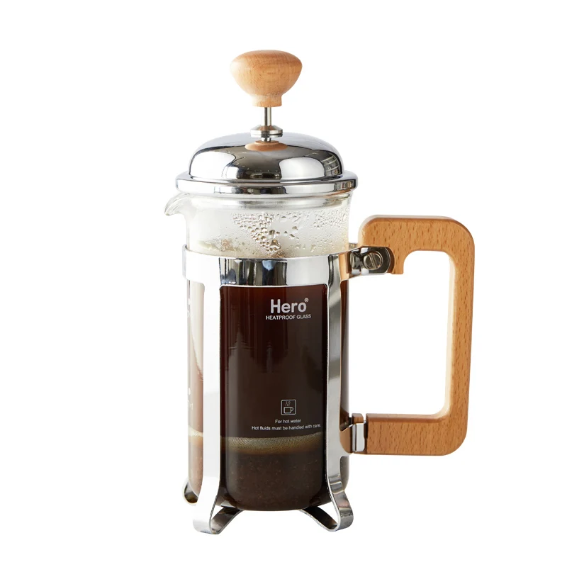 Glass French Press Maker Pot Stainless Filter 350ml Exquisite Coffee Tea Pot High Borosilicate Glass
Glass French Press Maker Pot Stainless Filter 350ml Exquisite Coffee Tea Pot High Borosilicate Glass