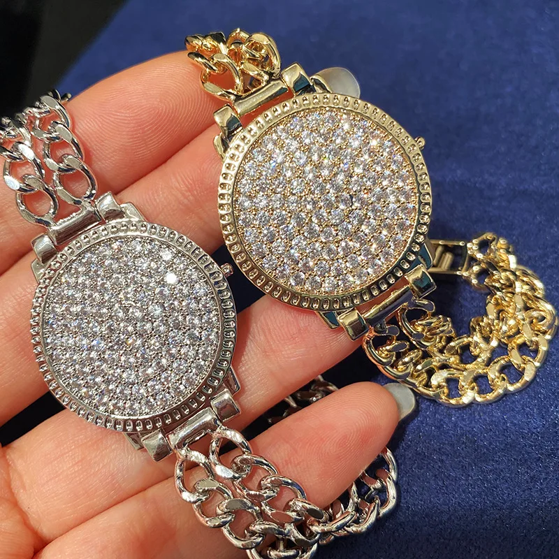 ALLYES Bling Bling Shiny Rhinestone Dial Charms Bracelets for Women Hip Hop Chain Bracelets Party Club Jewelry
ALLYES Bling Bling Shiny Rhinestone Dial Charms Bracelets for Women Hip Hop Chain Bracelets Party Club Jewelry