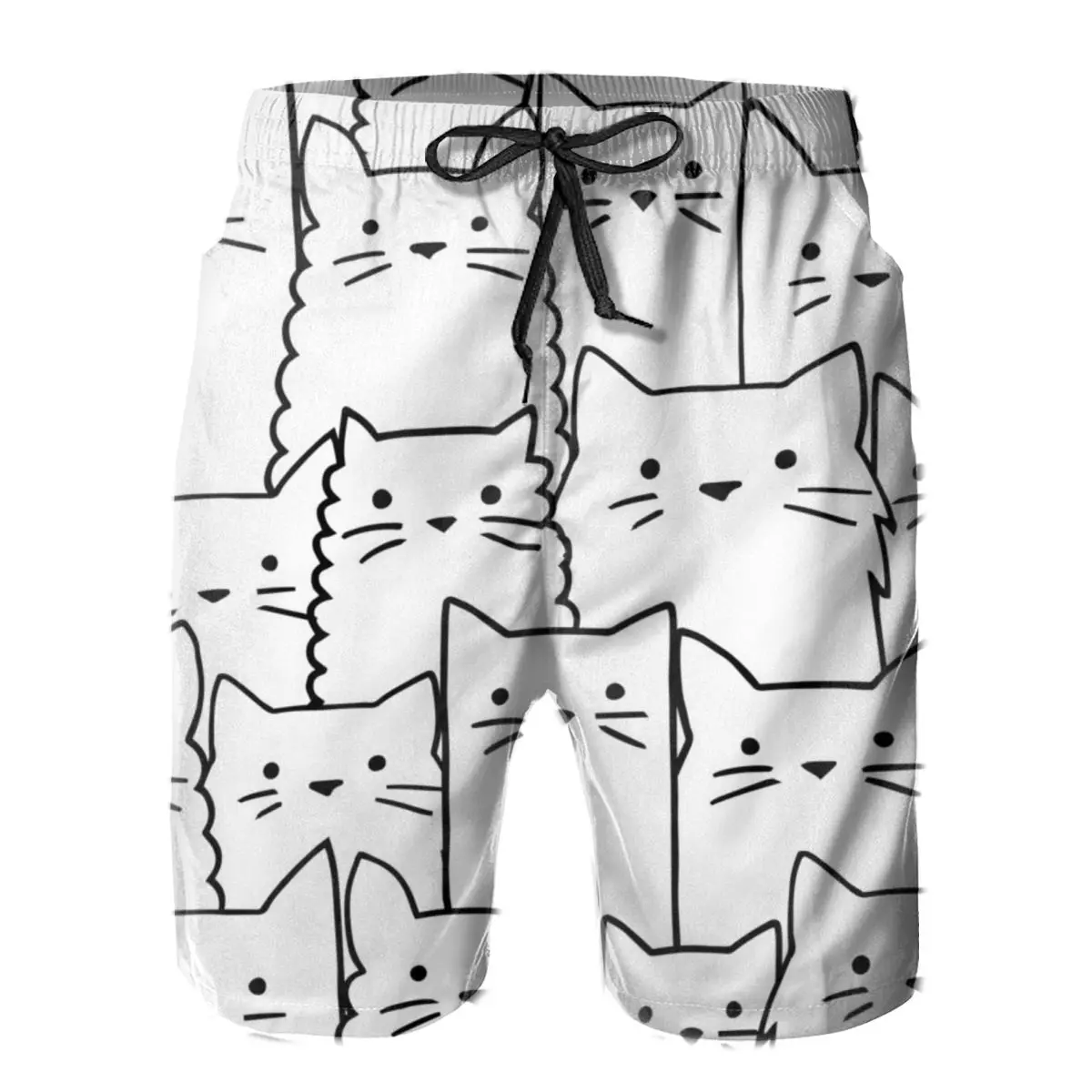 Men Sweatpants Silent Cats Surfing Beach Board Swim Trunks Sport Quick Dry Mesh Casual Cute Pretty Short for Boy
Men Sweatpants Silent Cats Surfing Beach Board Swim Trunks Sport Quick Dry Mesh Casual Cute Pretty Short for Boy