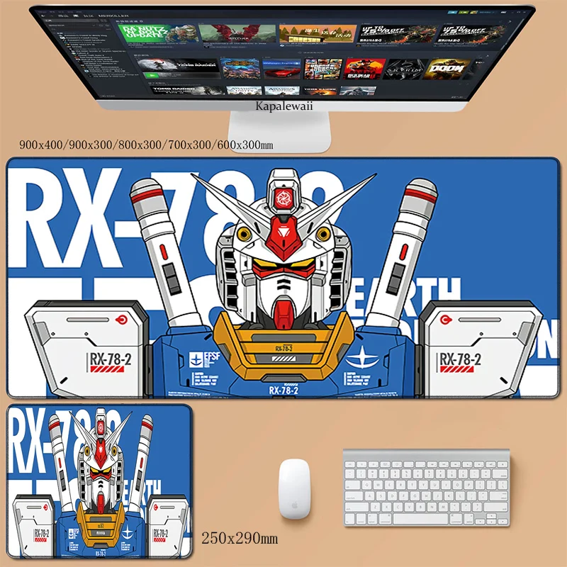 Gundam Mouse Pad Anime Gaming Accessories Carpet PC Gamer Completo Computer Rug Varmilo Keyboard Desk Mat Large CS GO Mousepad.
Gundam Mouse Pad Anime Gaming Accessories Carpet PC Gamer Completo Computer Rug Varmilo Keyboard Desk Mat Large CS GO Mousepad.