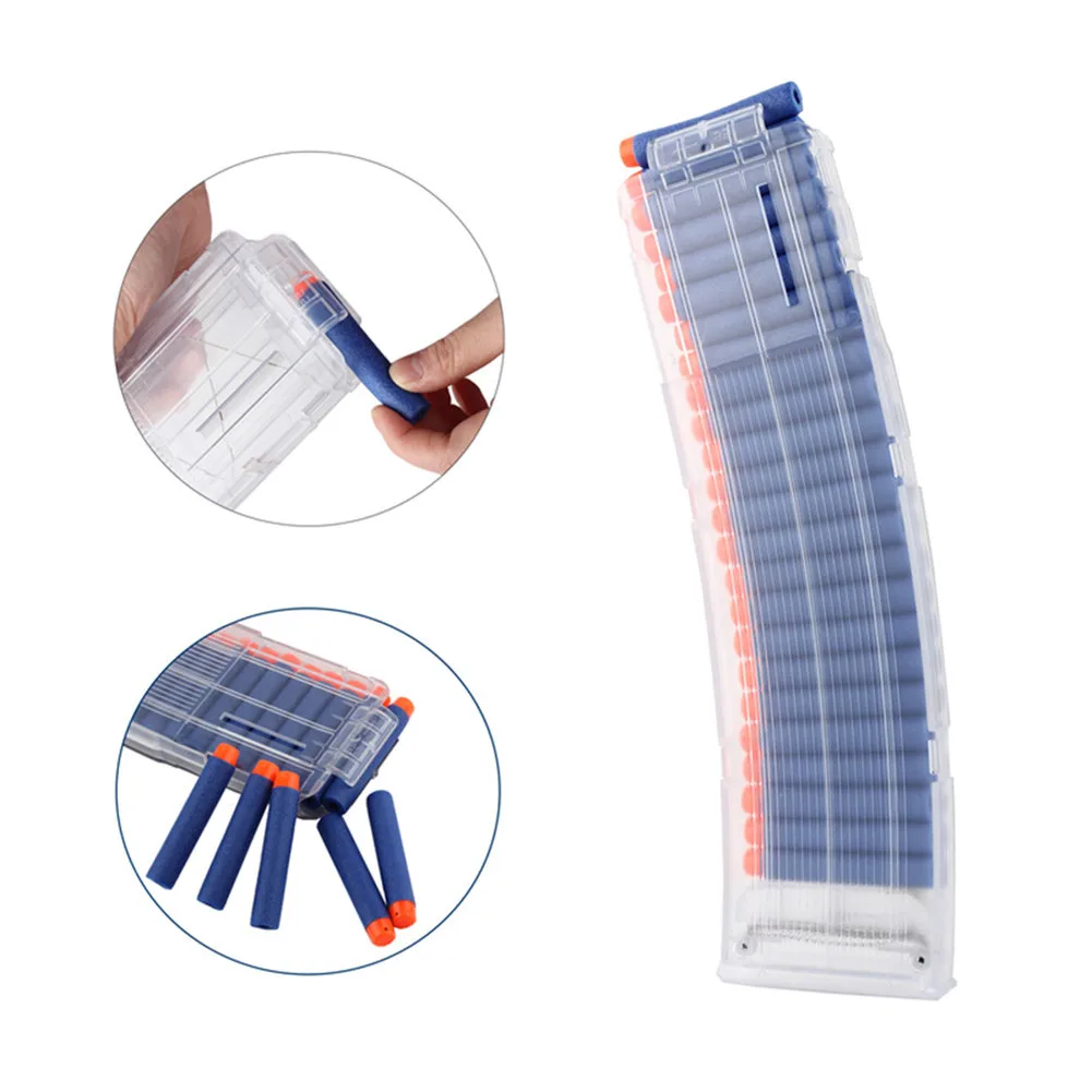For NERF Compatible Universal 22-Loaded Bullet Clip Toy Gun Bullet Clip With No Bullet Jamming
For NERF Compatible Universal 22-Loaded Bullet Clip Toy Gun Bullet Clip With No Bullet Jamming