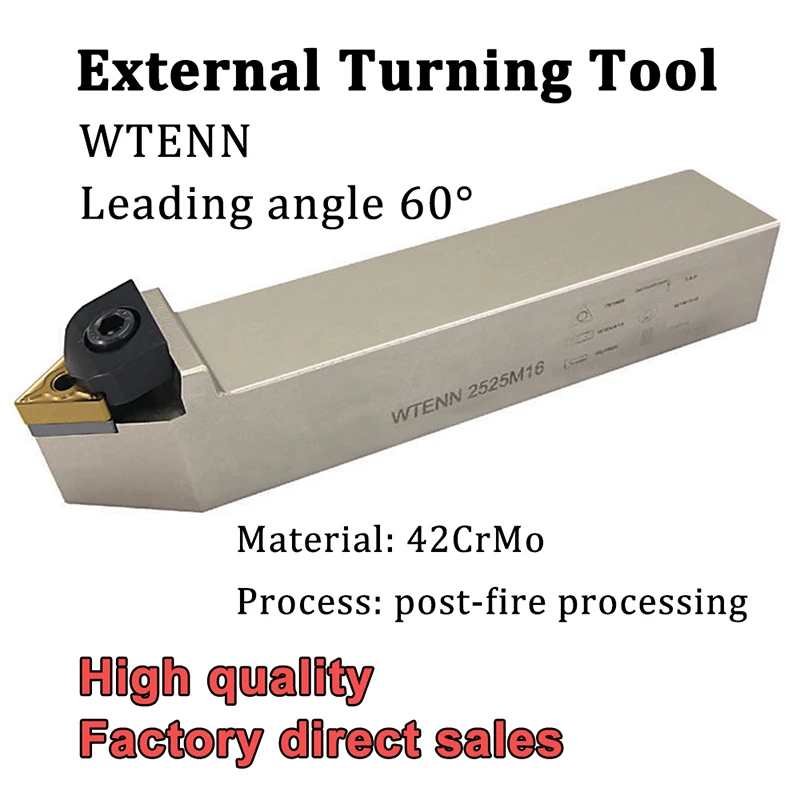 Внешний токарный инструмент WTENN WTENN1616H16 WTENN2020K16 WTENN2525M16 токарный станок с ЧПУ режущие инструменты для TNMG1604 карбидные вставки
Внешний токарный инструмент WTENN WTENN1616H16 WTENN2020K16 WTENN2525M16 токарный станок с ЧПУ режущие инструменты для TNMG1604 карбидные вставки