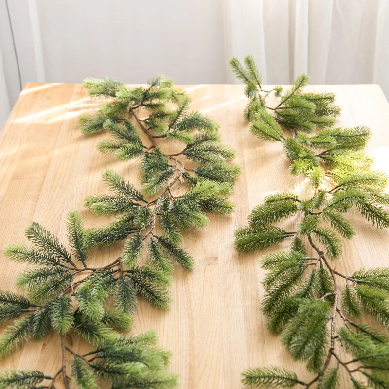 180 50cm Plastic PE Leaf Artificial Green Christmas Garland Wreath Xmas Home Party Christmas Decoration Pine Tree Rattan Hanging
180 50cm Plastic PE Leaf Artificial Green Christmas Garland Wreath Xmas Home Party Christmas Decoration Pine Tree Rattan Hanging