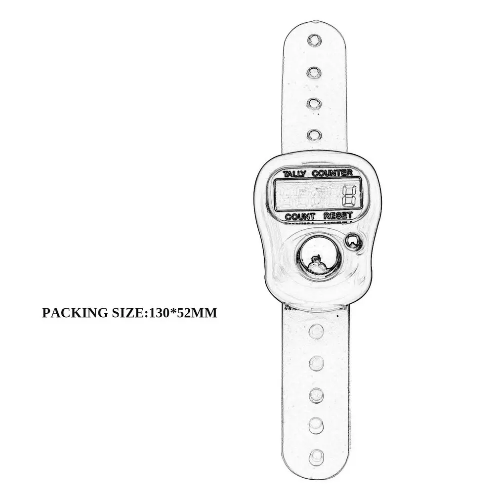 1pc Creative Stitch Marker Row Counter LCD Electronic Digit Finger Ring Digital Tally Counter Clicker Timer
1pc Creative Stitch Marker Row Counter LCD Electronic Digit Finger Ring Digital Tally Counter Clicker Timer
