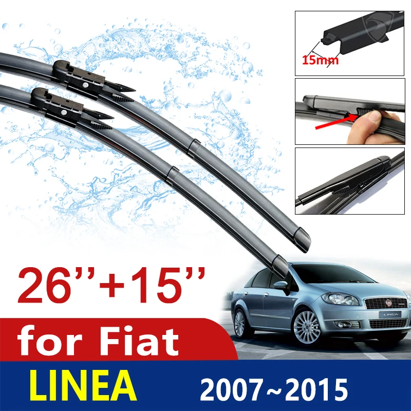 Car Wiper Blade for Fiat Linea 2007~2015 Front Windscreen Windshield Wipers Car Accessories Stickers 2008 2009 2010 2011 2012 
Car Wiper Blade for Fiat Linea 2007~2015 Front Windscreen Windshield Wipers Car Accessories Stickers 2008 2009 2010 2011 2012