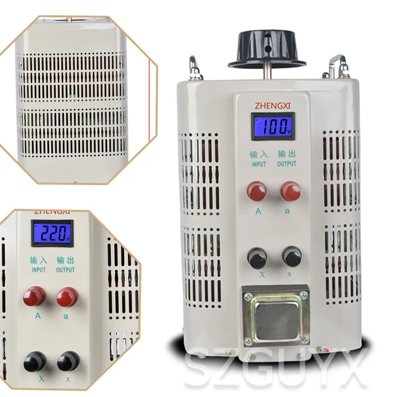 10KW High power transformer 0v-250v adjustable Household laboratory transformer Single-phase AC voltage regulator
10KW High power transformer 0v-250v adjustable Household laboratory transformer Single-phase AC voltage regulator