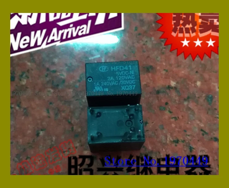 HFD41 5VDC-N 1A/250VAC HFD41/5VDC-N
HFD41 5VDC-N 1A/250VAC HFD41/5VDC-N