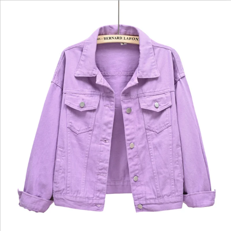 Streetwear Style Women's Denim Jacket Coat Diamonds BF Jeans Outwear Female Spring Autumn Casual Loose Cowboy Outwear plus Size
Streetwear Style Women's Denim Jacket Coat Diamonds BF Jeans Outwear Female Spring Autumn Casual Loose Cowboy Outwear plus Size