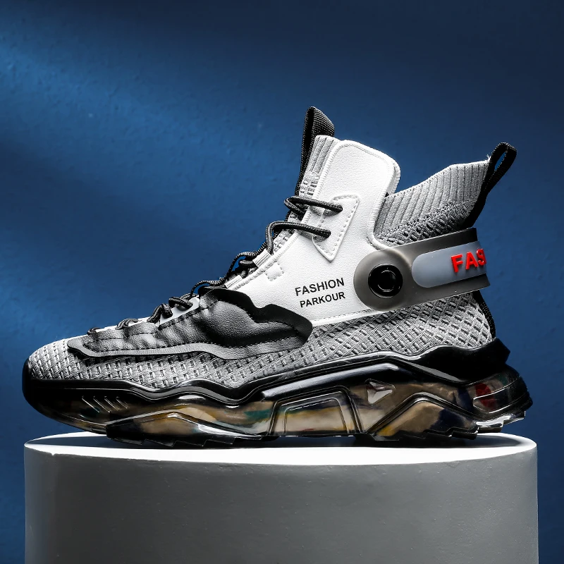 Trend Men Shoes Sneakers High Top Breathable Men's Sneakers Spring Autumn Light Comfortable Adult Man Casual Shoes Footwear 
Trend Men Shoes Sneakers High Top Breathable Men's Sneakers Spring Autumn Light Comfortable Adult Man Casual Shoes Footwear