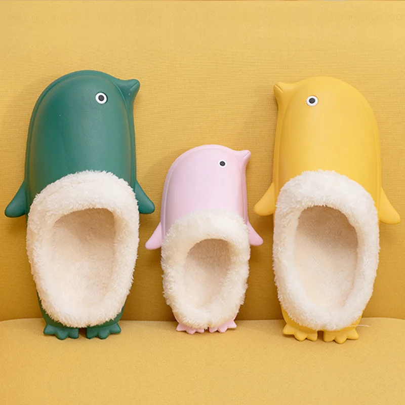 2020 Penguin Children's Winter Plush Home Slippers Kids Waterproof Warm EVA Flip Flop Shoes Boys Girls Parent-Child Slippers
2020 Penguin Children's Winter Plush Home Slippers Kids Waterproof Warm EVA Flip Flop Shoes Boys Girls Parent-Child Slippers