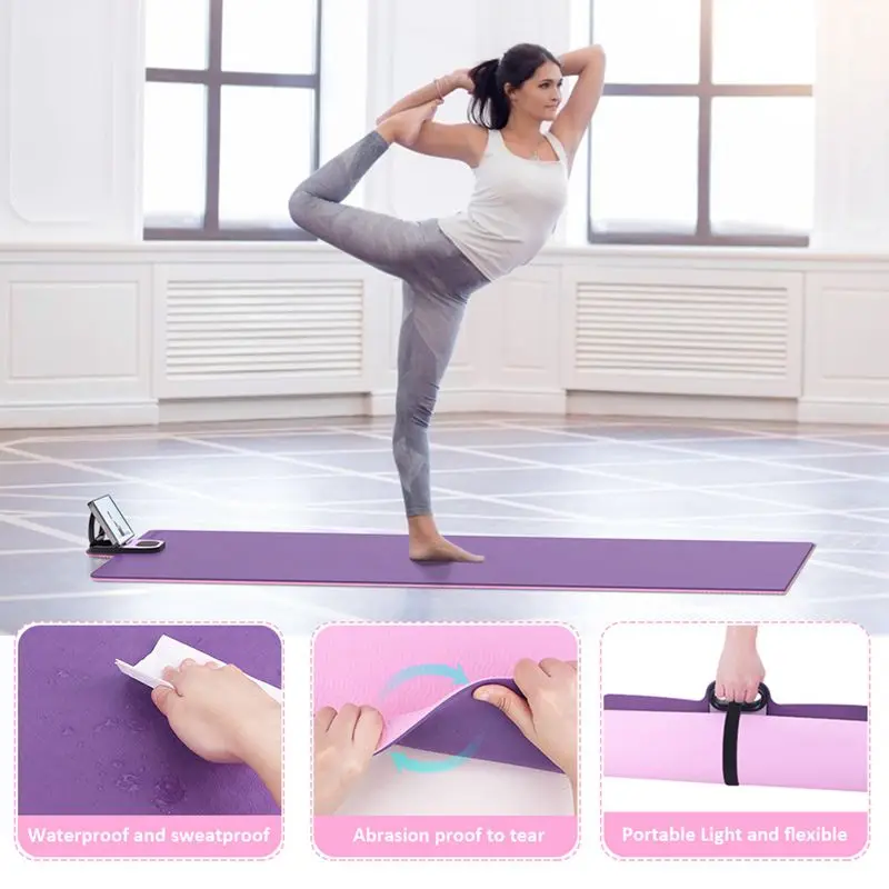 Yoga Mat Battery Free 183*61cm Yoga Mat Anti-skid Sports Fitness Mat Thick EVA Comfort Foam With Timer Multifunction
Yoga Mat Battery Free 183*61cm Yoga Mat Anti-skid Sports Fitness Mat Thick EVA Comfort Foam With Timer Multifunction