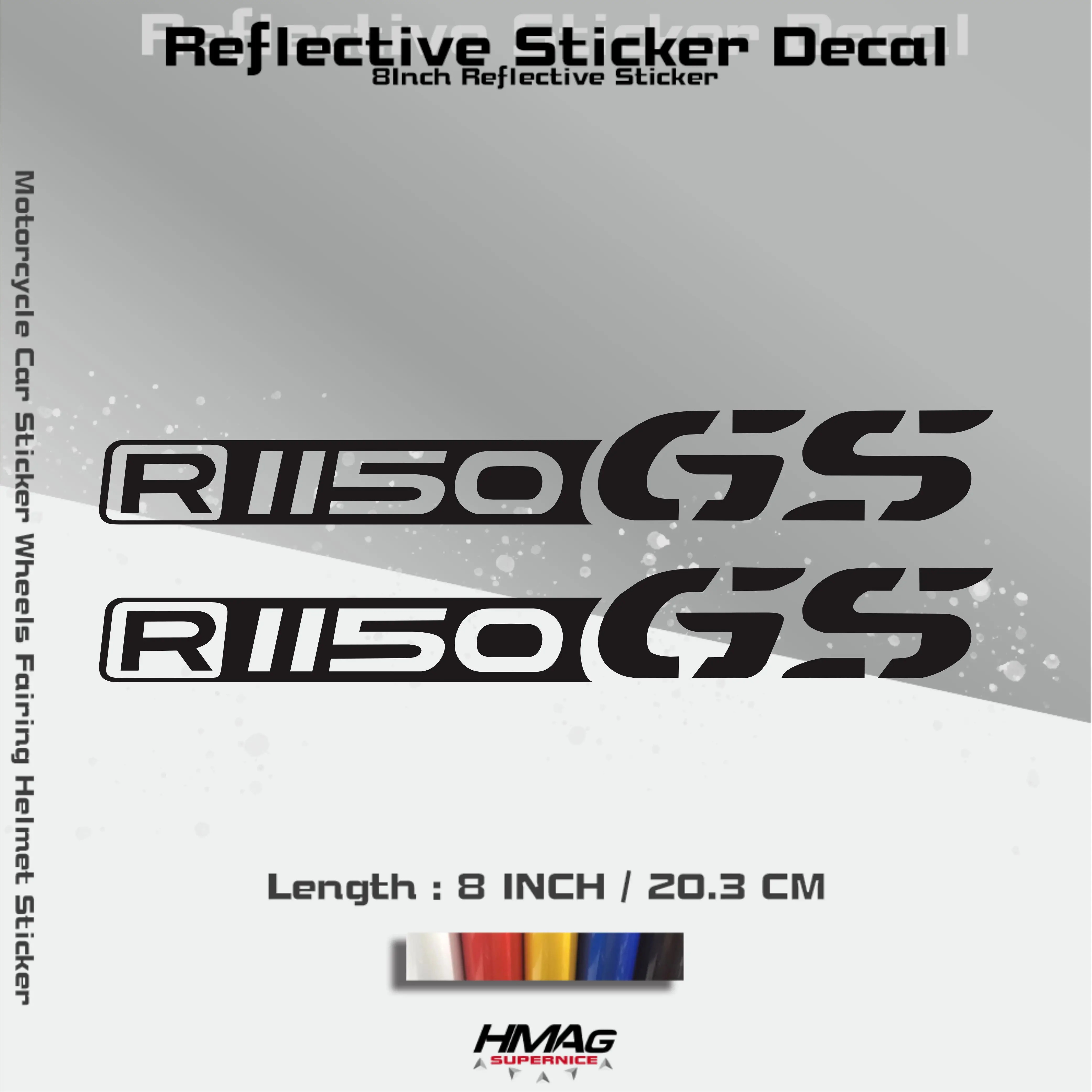 8 дюймов Светоотражающая наклейка для мотоцикла автомобиля наклейка колеса шлем с обтекателем наклейка для BMW R1150GS R1150 GS R 1150 GS
8 дюймов Светоотражающая наклейка для мотоцикла автомобиля наклейка колеса шлем с обтекателем наклейка для BMW R1150GS R1150 GS R 1150 GS