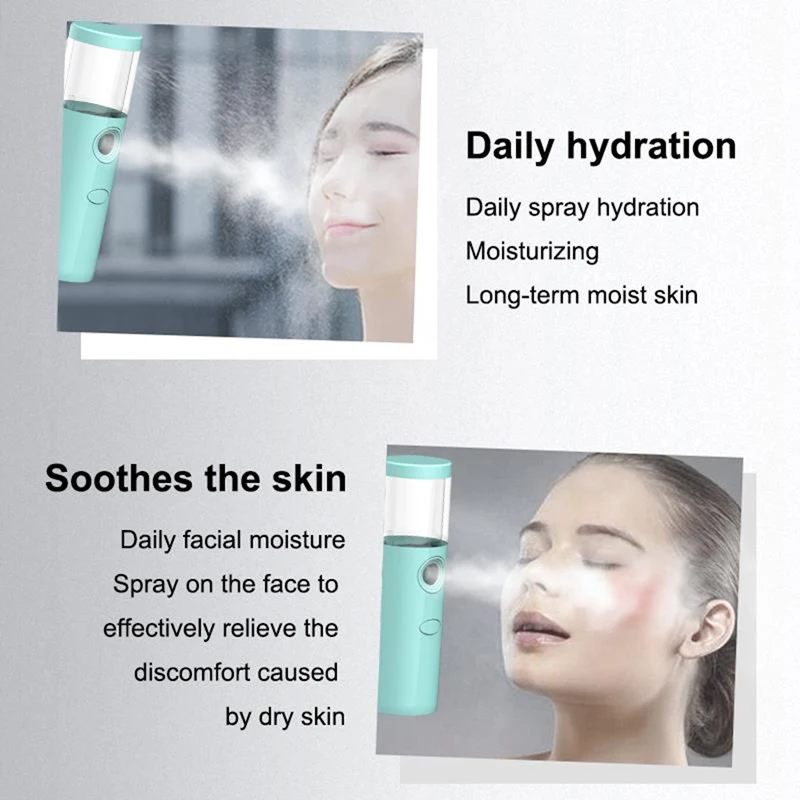 Nano Mist Sprayer Fast Fog Quick Moisturizing Daily Hydration Soothes Skin Facial Beauty Humidify
Nano Mist Sprayer Fast Fog Quick Moisturizing Daily Hydration Soothes Skin Facial Beauty Humidify