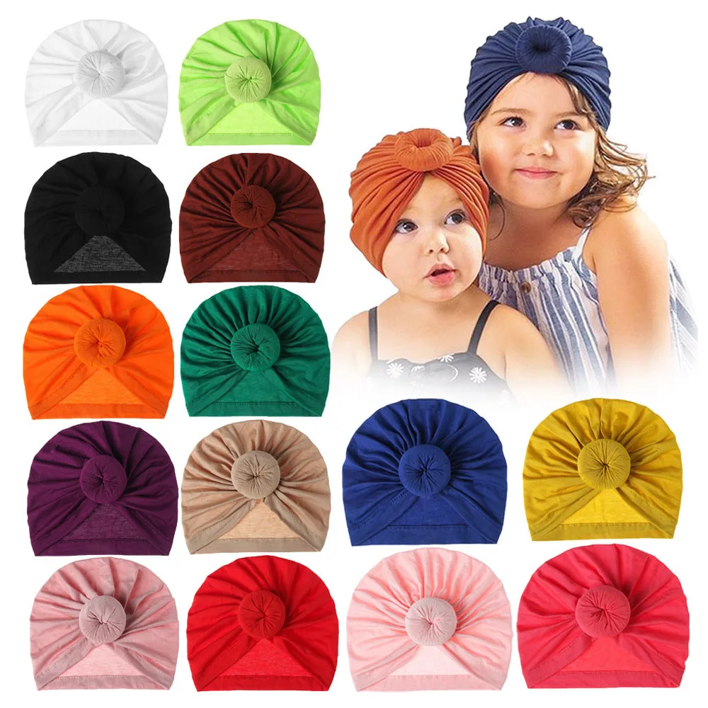 New Solid Baby Hat Turban Knot Cotton Baby Girl Boy Hat Beanie Soft Newborn Infant Toddler Head Wraps Kids Cap
New Solid Baby Hat Turban Knot Cotton Baby Girl Boy Hat Beanie Soft Newborn Infant Toddler Head Wraps Kids Cap