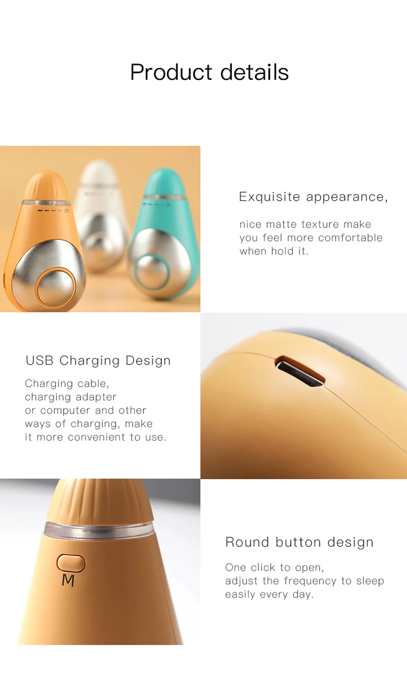 Sleep Aid Device Hand-held Micro-current Intelligent Relieve Anxiety Depression Sleep Instrument Sleeper Massager
Sleep Aid Device Hand-held Micro-current Intelligent Relieve Anxiety Depression Sleep Instrument Sleeper Massager