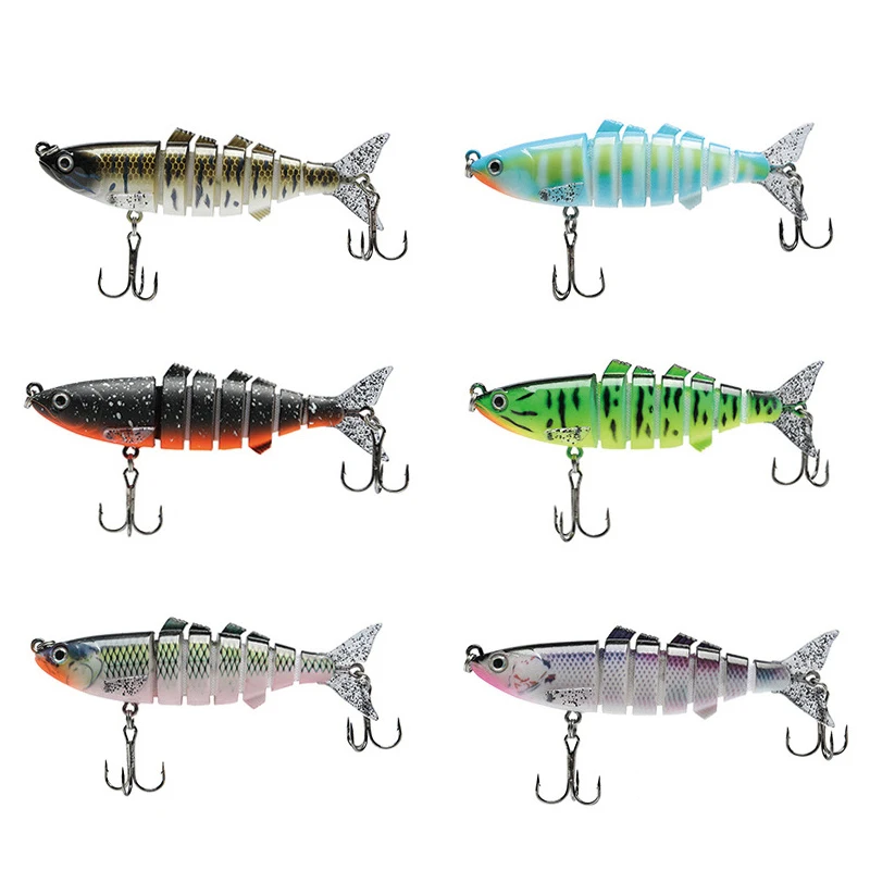 Wokotip 11cm 26g Sinking Wobblers Fishing Lures Jointed Crankbait Swimbait 7 Segment Hard Artificial Bait Fishing Tackle Lure
Wokotip 11cm 26g Sinking Wobblers Fishing Lures Jointed Crankbait Swimbait 7 Segment Hard Artificial Bait Fishing Tackle Lure