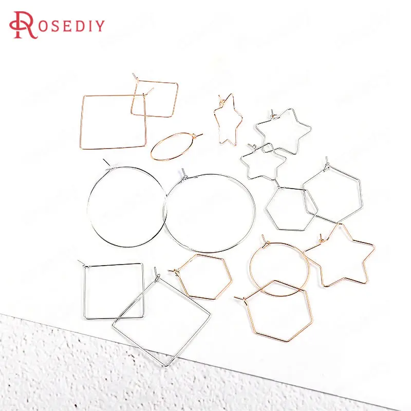 (F483)30 pieces Steel Star Hexagon Square Round Shape Loop Earrings Rings Diy Jewelry Findings Earrings Accessories Wholesale
(F483)30 pieces Steel Star Hexagon Square Round Shape Loop Earrings Rings Diy Jewelry Findings Earrings Accessories Wholesale