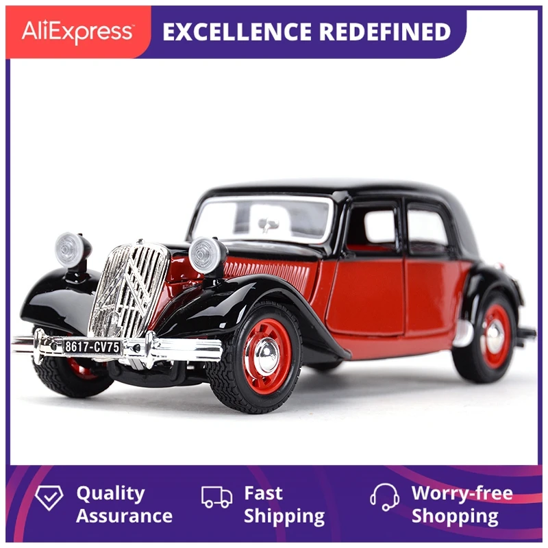 Классический автомобиль 1:24 1938 Citroen 15 Cvta, литые статические автомобили, Коллекционная модель автомобиля, игрушки
Классический автомобиль 1:24 1938 Citroen 15 Cvta, литые статические автомобили, Коллекционная модель автомобиля, игрушки