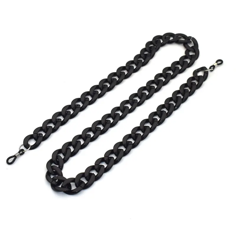 2020 Black And White Wide Acrylic Glasses Chain Luxury Punk Hip Hop glasses holder eyeglasses Accessary
2020 Black And White Wide Acrylic Glasses Chain Luxury Punk Hip Hop glasses holder eyeglasses Accessary