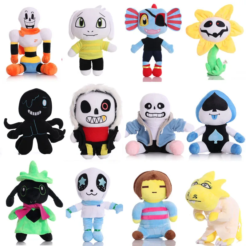 Новинка! Лидер продаж плюшевые игрушки Undertale 25 см милые набивные куклы без риска