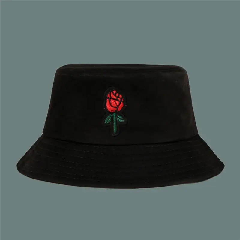 2021 Four Seasons Cotton Rose Embroidery Bucket Hat Fisherman Hat Outdoor Travel Hat Sun Cap for Men and Women 48
2021 Four Seasons Cotton Rose Embroidery Bucket Hat Fisherman Hat Outdoor Travel Hat Sun Cap for Men and Women 48
