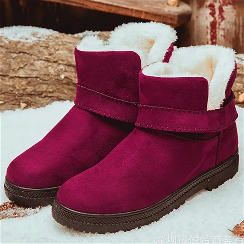 Ladies Boots Warm Winter Thick-soled Women's Snow Boots Women's Sports Shoes Plush Casual Suede Snow Boots Shoes New 2021
Ladies Boots Warm Winter Thick-soled Women's Snow Boots Women's Sports Shoes Plush Casual Suede Snow Boots Shoes New 2021