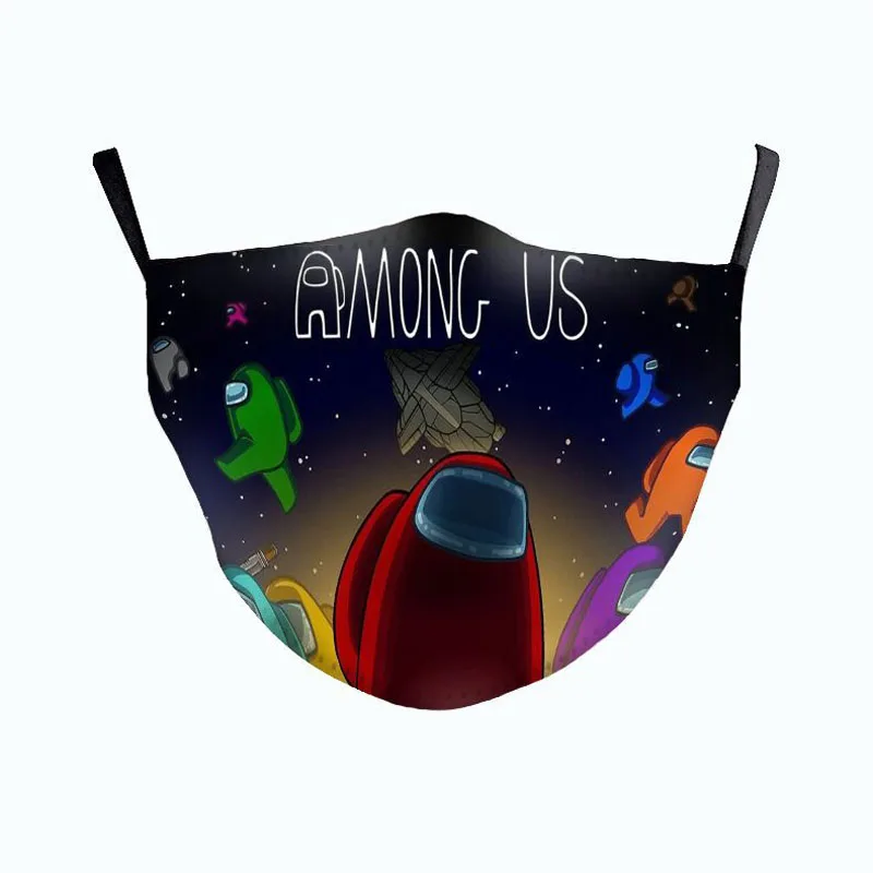 Face mask Christmas Among Us Colorful Pattern printing Dust-proof haze-proof Washable and Reusable Adult Flter Protective Mask
Face mask Christmas Among Us Colorful Pattern printing Dust-proof haze-proof Washable and Reusable Adult Flter Protective Mask