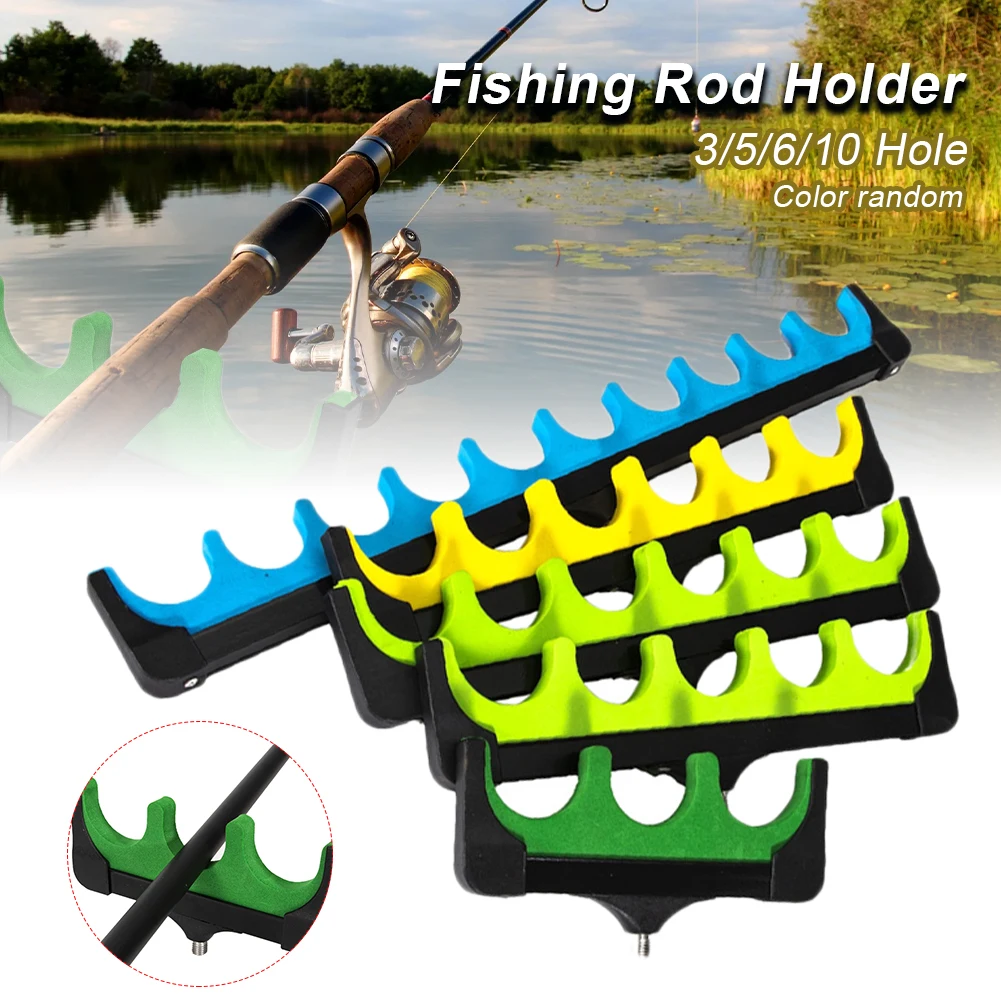 3-10 Holes Fishing Rod Holder Rod Stand Holder 16-48cm EVA Soft Fishing Pole Tackle Carp Fishing Pole Accessories Tackle
3-10 Holes Fishing Rod Holder Rod Stand Holder 16-48cm EVA Soft Fishing Pole Tackle Carp Fishing Pole Accessories Tackle