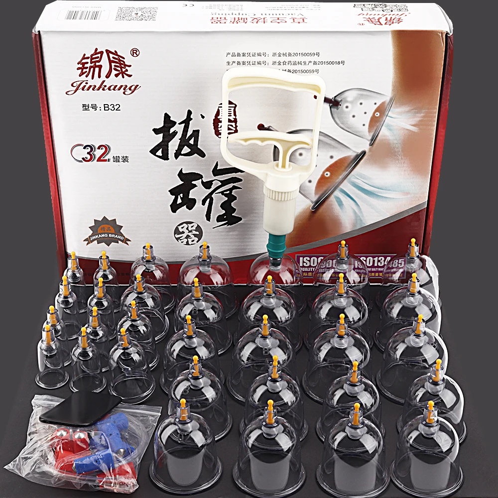 32 pcs/set Vacuum Cupping Body Massager Plastic Vacuum Suction Cups Cupping Device Set Therapy Body Massage Cans Health Care
32 pcs/set Vacuum Cupping Body Massager Plastic Vacuum Suction Cups Cupping Device Set Therapy Body Massage Cans Health Care