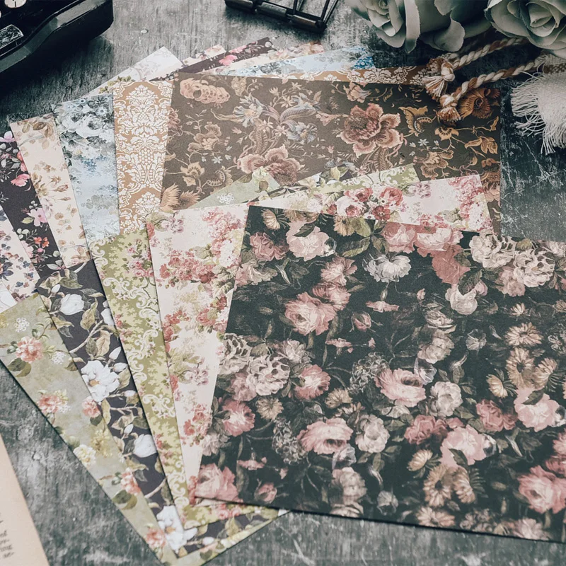 KSCRAFT 12 Sheets Vintage Floral Scrapbooking Pads Paper Origami Art Background Paper Card Making DIY Scrapbook Paper Craft
KSCRAFT 12 Sheets Vintage Floral Scrapbooking Pads Paper Origami Art Background Paper Card Making DIY Scrapbook Paper Craft