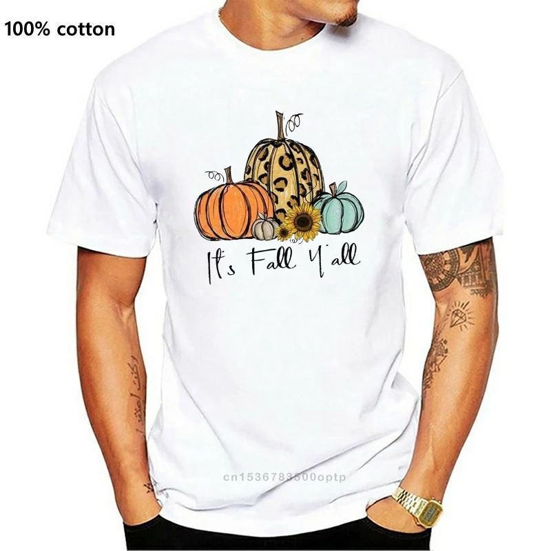 

New Farmer Sunflower Pumpkin Fruits It'S Fall Y'All Tshirt Women Sport Grey M - 3Xl 2Xl 9Xl Tee Shirt