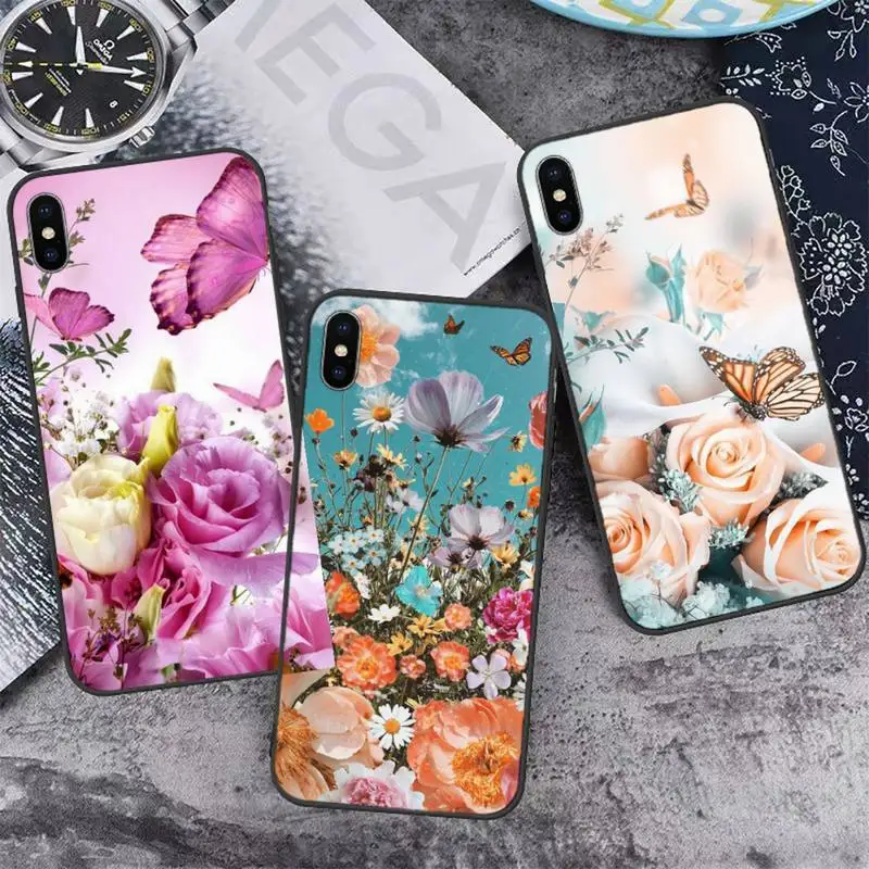 Butterfly flower Phone Case for iPhone 13 12 11 mini pro XS MAX 8 7 6 6S Plus X 5S SE 2020 XR
Butterfly flower Phone Case for iPhone 13 12 11 mini pro XS MAX 8 7 6 6S Plus X 5S SE 2020 XR