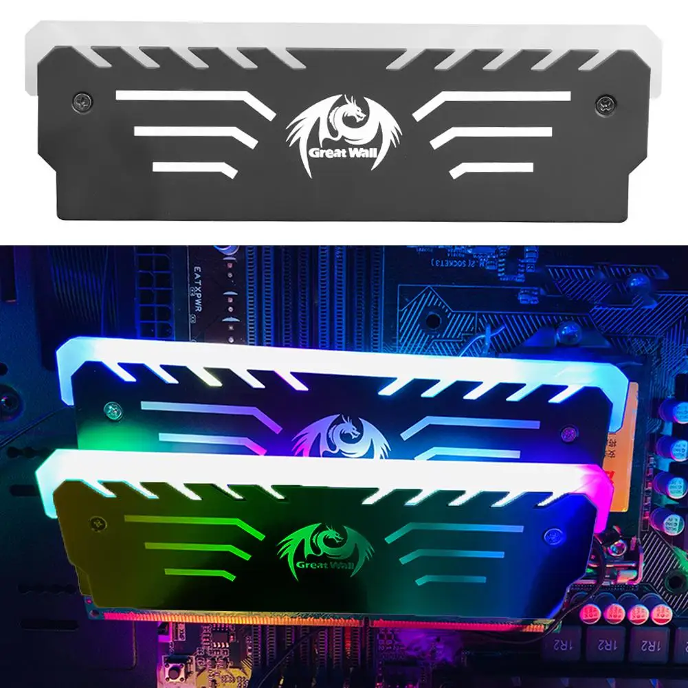 3PIN Memory Cooling Vest RGB Light RAM Cooler Heat Sink Radiator CPU Cooler RGB Aluminum Heatsink for RAM DDR3 DDR4
3PIN Memory Cooling Vest RGB Light RAM Cooler Heat Sink Radiator CPU Cooler RGB Aluminum Heatsink for RAM DDR3 DDR4